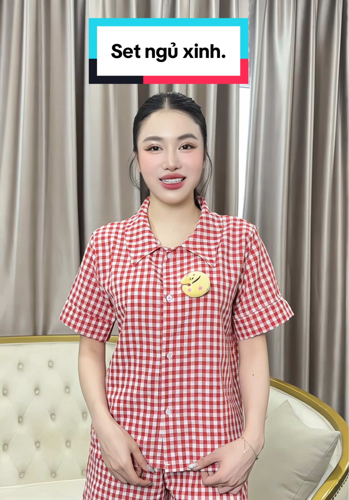Set ngủ xinh.#vuongtrangreview #donguxinh #setdongu #setdonguxinh #quanaonu 