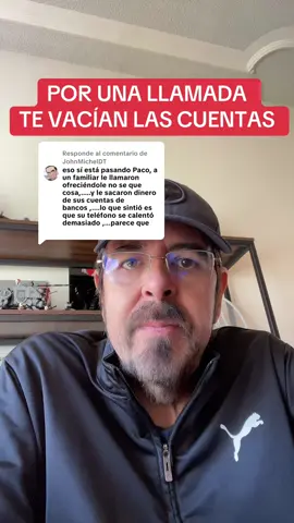 Respuesta a @JohnMichelDT #pacoweb #vanostestearlo #cuidado 