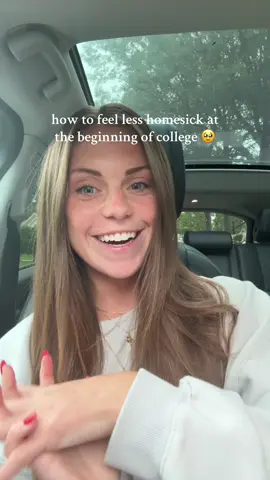 this helped me so much to not get homesick when I was at school for weeks on end #collegeadvice #collegetok #homesickincolllege #missinghome #collegestruggles 