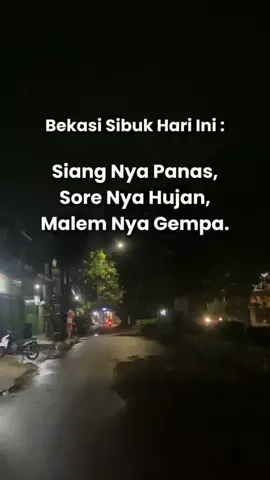 Bekasi hari ini sibuk banget ya warga, tetep stay safe masing masing!