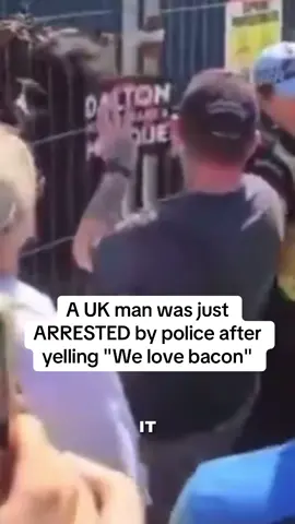 A UK man was just ARRESTED by police after yelling 