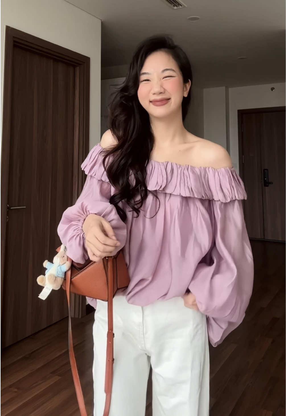 mùa thu mình cứ xinh iu vậy thuii #thoitrangnu #trending #xuhuong #outfit #fybシ 