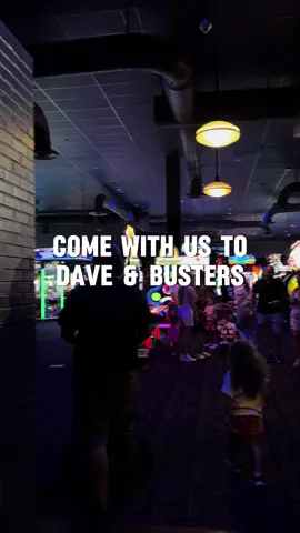 our favorite family activity 🕹️👾💖 #Lifestyle #fyp #momlife #daveandbusters #CapCut 