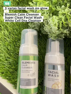 Pejuang acne dan kulit sensitif wajib banget cobain calm blemish cleanser from @msglow.beauty ✨ Mengandung ingredienst yang pastinya memenuhi kebutuhan acne fighter 😍 #msglow #skincare #acnefighter #acneproneskin #fypage 