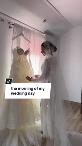 Wedding day 🥹✨ #weddingday #bride #bridetok #marriedlife #fyp 