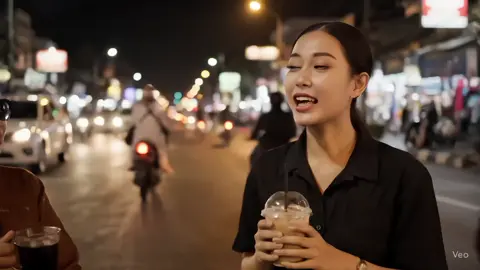 gak di depan jalan juga kali nek 😭🤣 #ai #veo3 #katakata #viral #fyp 