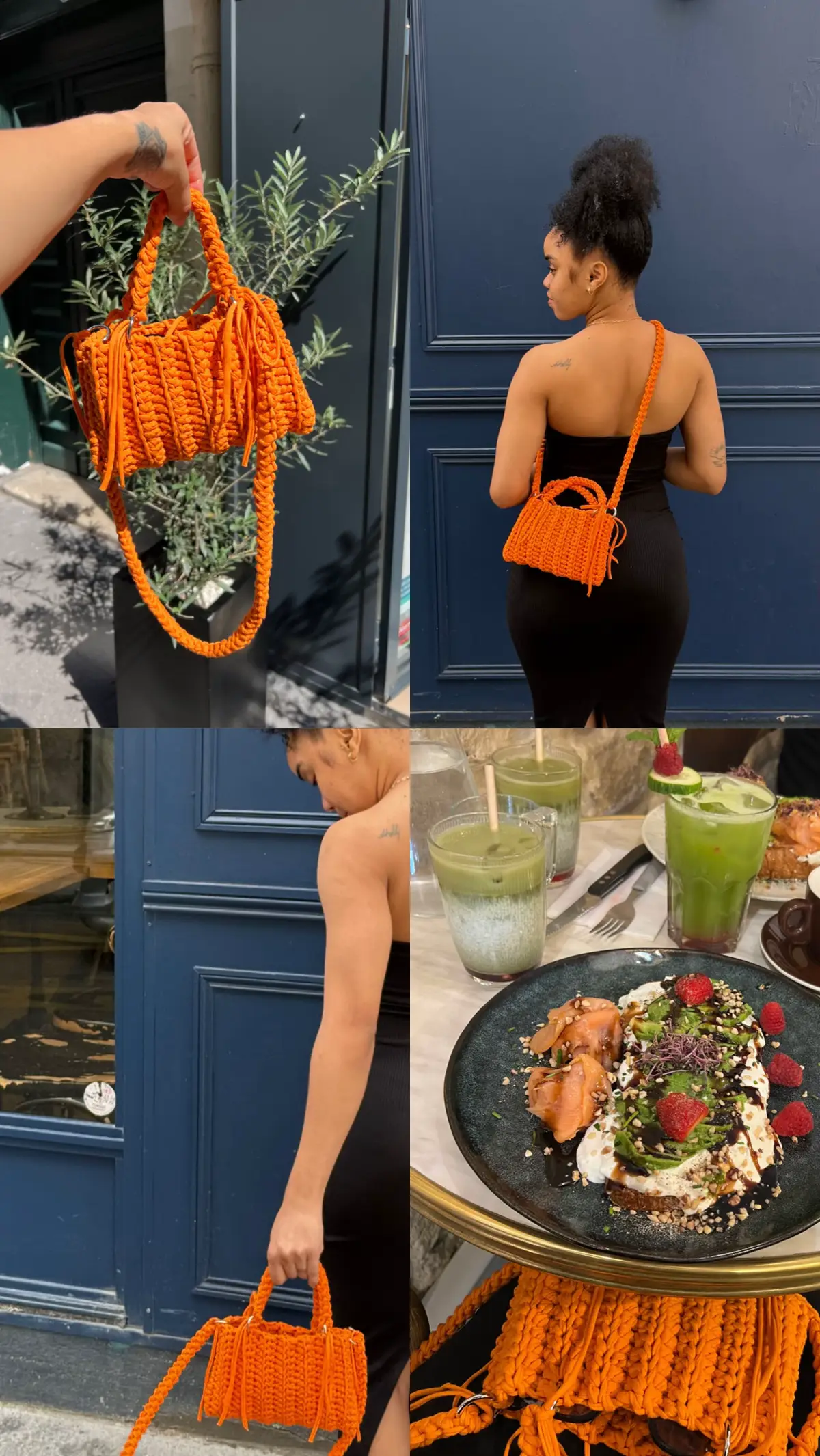 « Petit update 🌸 Je me lance officiellement dans le crochet 🧶 Je crée des sacs faits main, uniques et avec beaucoup d’amour 🤍 Je partagerai mes créations @shiness.b ici petit à petit, alors n’hésitez pas à me donner vos avis et à me soutenir ✨ Let’s gooo pour cette nouvelle aventure 🙏🏽👜 » faitmain #artisanat #slowfashion #designunique #crochetstyle #