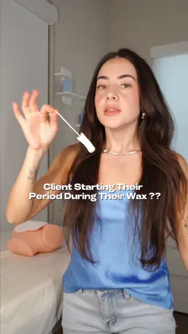 👩‍🏫🩸Wax Wednesday Tip 🩸👩‍🏫Part 2: Period Edition In my previous post, I shared why inserting a tampon during a wax is important when clients are on their period, and what can happen if it isn’t inserted correctly. But what if a client unexpectedly starts their period during the service? Yes, it happens! Here’s how I handle it: ✔️ Stay calm and professional ✔️ Prioritize the client’s comfort and hygiene ✔️ Adjust or reschedule if necessary, depending on their comfort level Every situation is an opportunity to maintain professionalism. 👩‍🏫Coming Soon👩‍🏫 In the next few months, I’ll be launching my comprehensive online Brazilian waxing course, featuring: ✔ High quality videos on multiple models with diverse vulva anatomies, hair types, and lengths. ✔ Deep dives into common skin reactions, conditions, and ingrown hair types & how to navigate them. ✔ How to customize aftercare for each client. ✔ Plus so much more on the intricacies of vulva waxing! Discount Codes: •	Waxness: Use Monique10 (log in to apply). •	Fur: Use MONIQUE15 •.     Bushbalm: MONIQUE15 #WoodlandHillsWaxing #WaxingTips #waxingonyourperiod #waxwednesday 