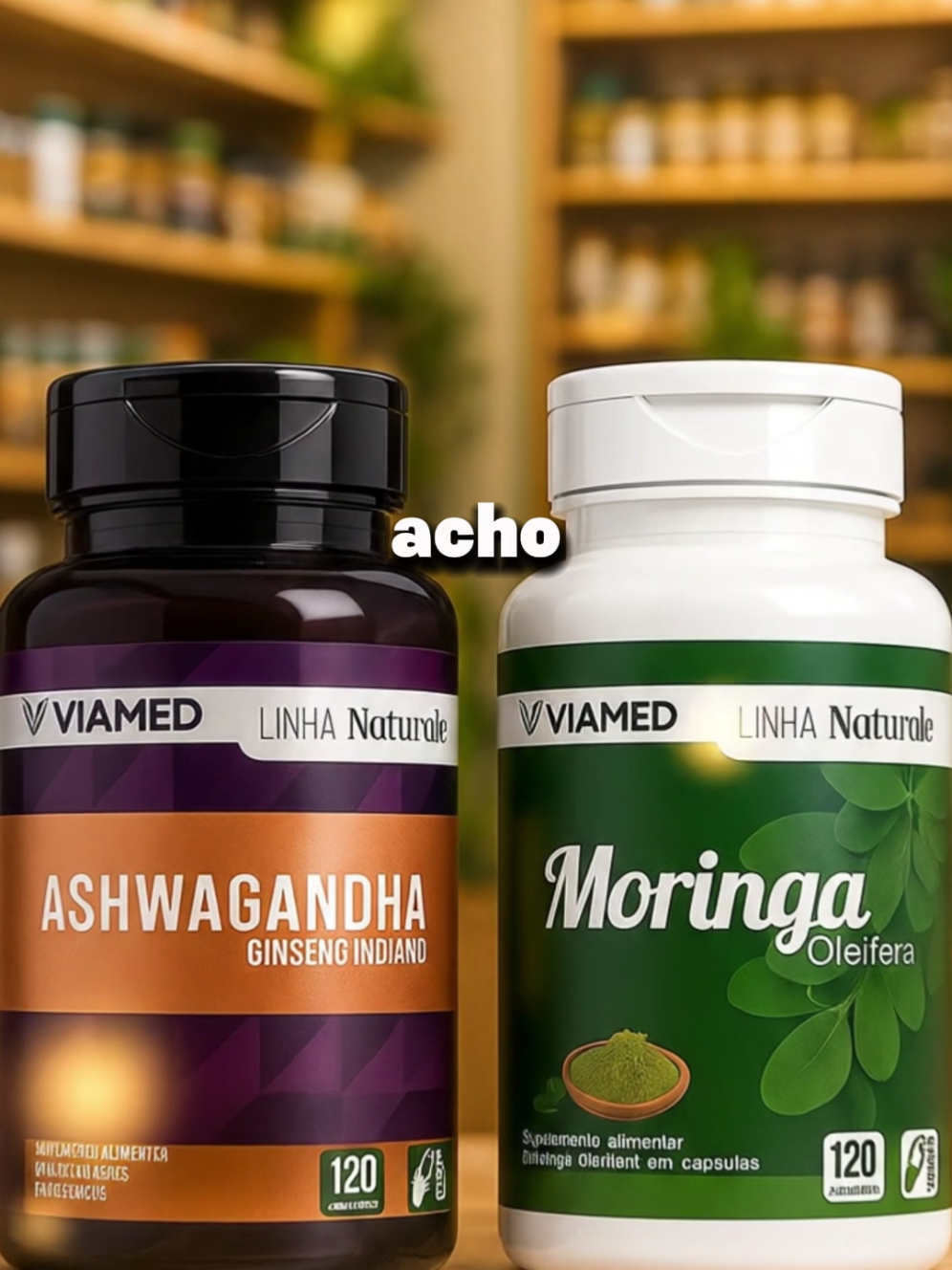O que acontece se você tomar Ashwaganda com Moringa? #insonia #estresse #cansaço #atividadefisica #saudemental 