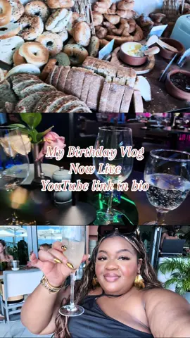 Birthday Vlog now live!! YouTube link in bio #youtube #miamiinfluencer #blackgirlluxury #contentcreator #youtuber #nursesoftiktok #fyp #fypシ 