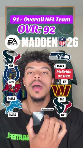 91 Madden team is once again impossible #nfl #jacobrose #TikTokFootballPreseasonCampaign #madden #fyp 