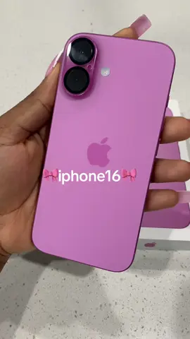 So pink and so pretty 🎀🌸💞🌷 #newphone #iphone16 #viralvideo #fyp 