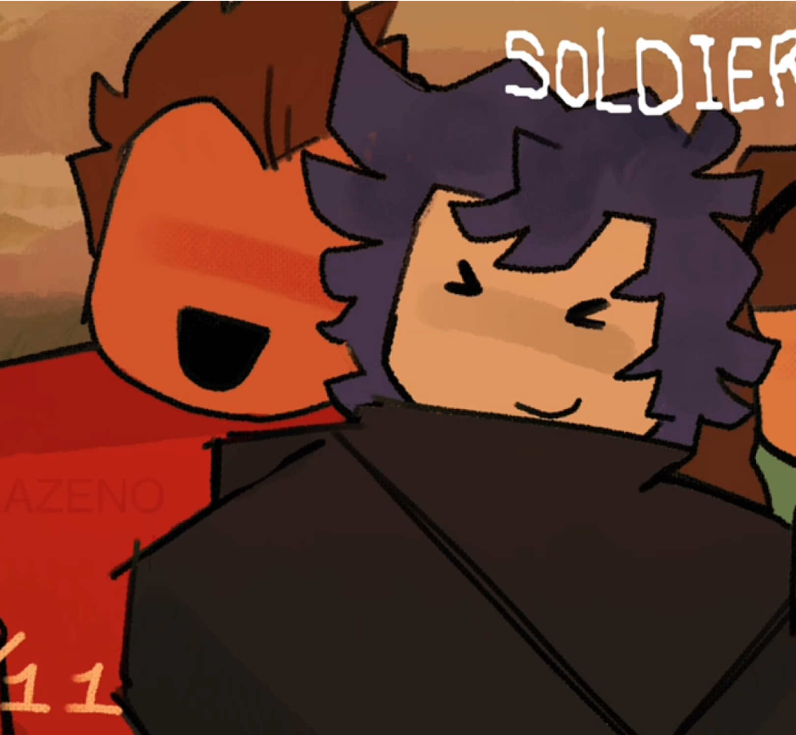 Before the booom #thelastguest #guest1337 #roblox #robloxforsaken #forsaken