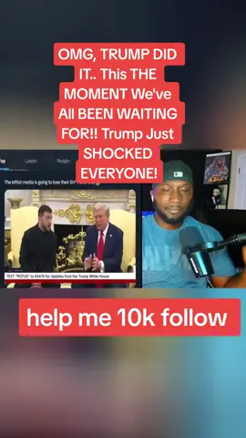 OMG, TRUMP DID IT.. This THE MOMENT We've All BEEN WAITING FOR!! Trump Just SHOCKED EVERYONE! #news 