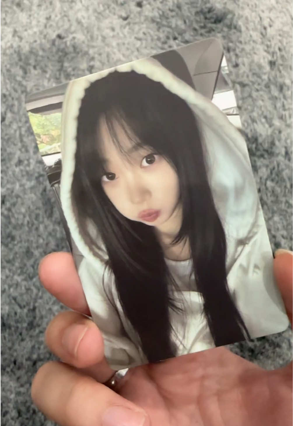 t thích tới mức t k bóc seal luôn mà 🖤🖤 #giselle #giselleaespa #지젤 #uchinagaaeri #aespa 