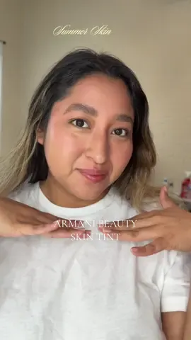 I love you easy it just melts into my skin 💞 @sephora @Armani beauty  #GiftedbyArmani #ArmaniBeauties #LuminousSilk  #ArmaniBeauty #summerskin #summerskintints #summermakeup #forthegirls #girlythings 