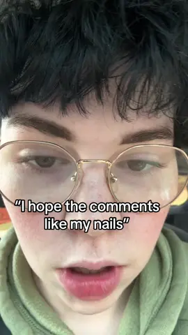 Im too autistic to get it but if people find it funny go for it 😭 #mensnails #nails #lgbtq 