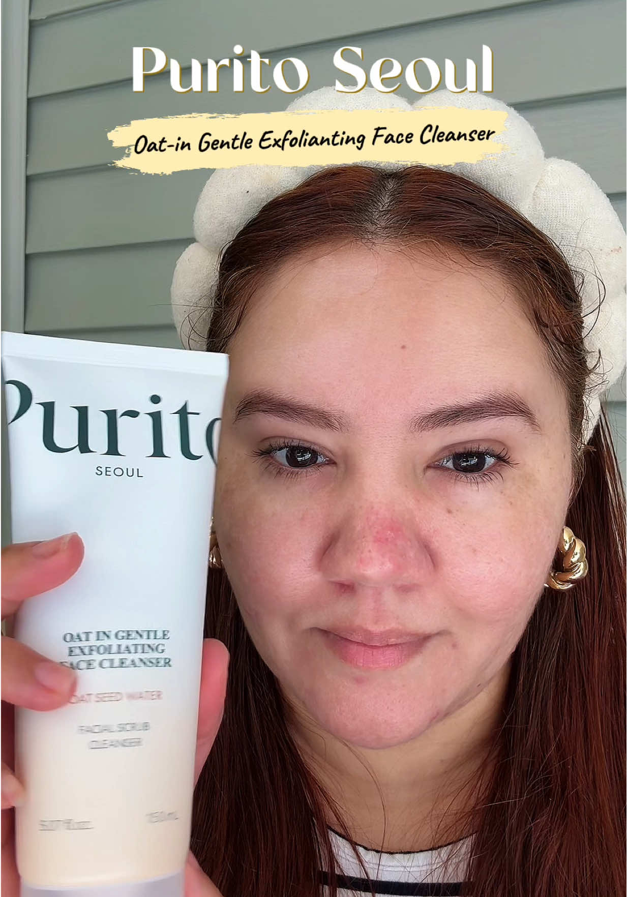 Este es el limoiador espumoso de avena para calmar las pieles con brotes de acne o sensibles. @PURITO SEOUL #cleanser #tiktokshoplabordaysale #tiktokcreatorpicks #tiktokmademebuyit #tiktokshopgetreadyforfashionweek 