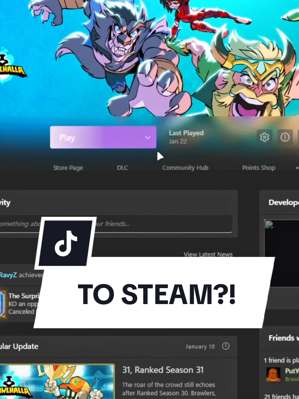 Steam nigdy nie był taki... PIĘKNY? ✨🙌 #ciekawostkizgier #gry #gaming #GamingOnTikTok 