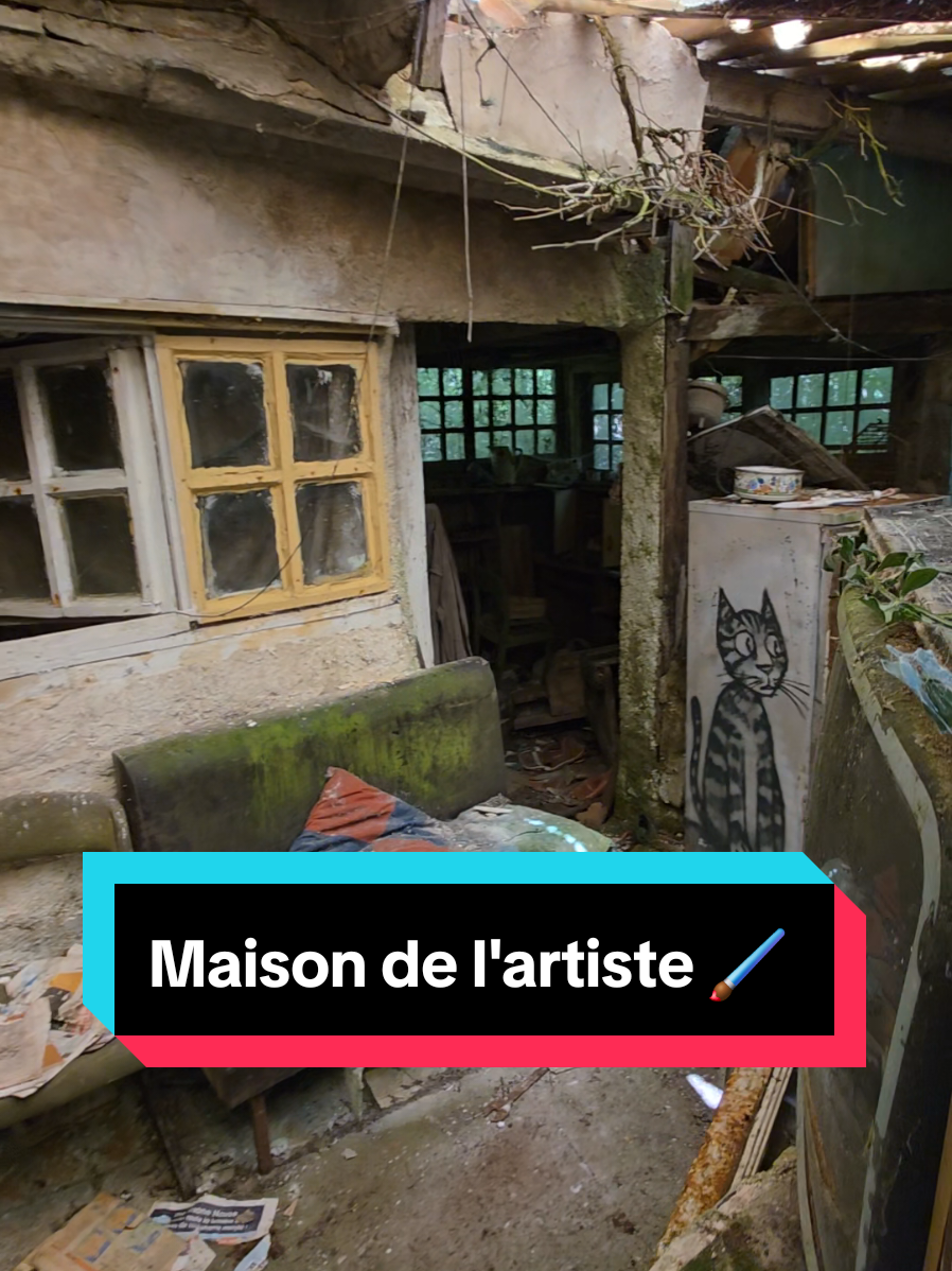 Un ARTISTE vivait ici #urbex #exploration #decouverte #abandoned #explore 