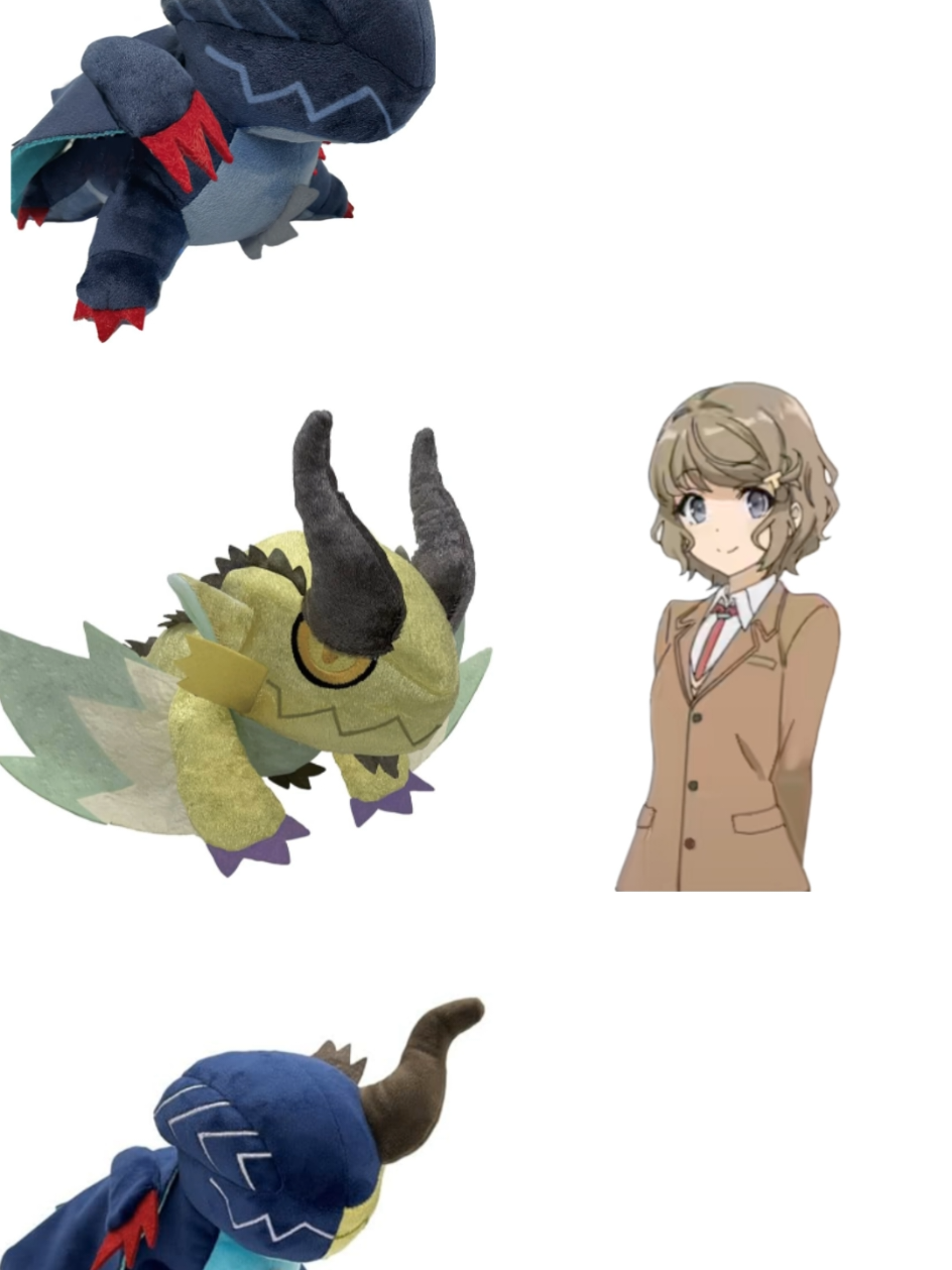 Los Magala, familia disfuncional. #monsterhunter #memes #edit #mhw 