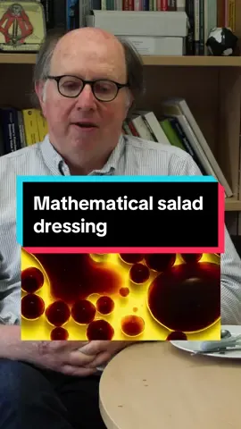 ‘It's not maths, it's physics!' 'It's not maths, it's chemistry!' 'It's not maths, it's common sense!' A mathematician makes a salad dressing. #sciencetok #mathtok #maths #math #stem #saladdressing #scienceathome 