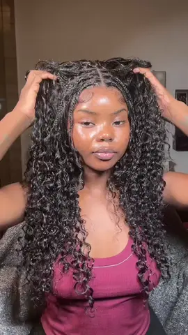 @karlami hair  Glueless 8x6 Lace Wig😍😍  25% Off Code: KM25  Link in bio 💗😚 #braidedwig #gluelesswig #wiginstall #fyp 
