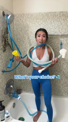 Which Rinseroo is your choosen warrior for your household cleans? 👀💙  #cleaningtiktok #cleaningmotivation #showerhose #cleaningtips #householdessentials 
