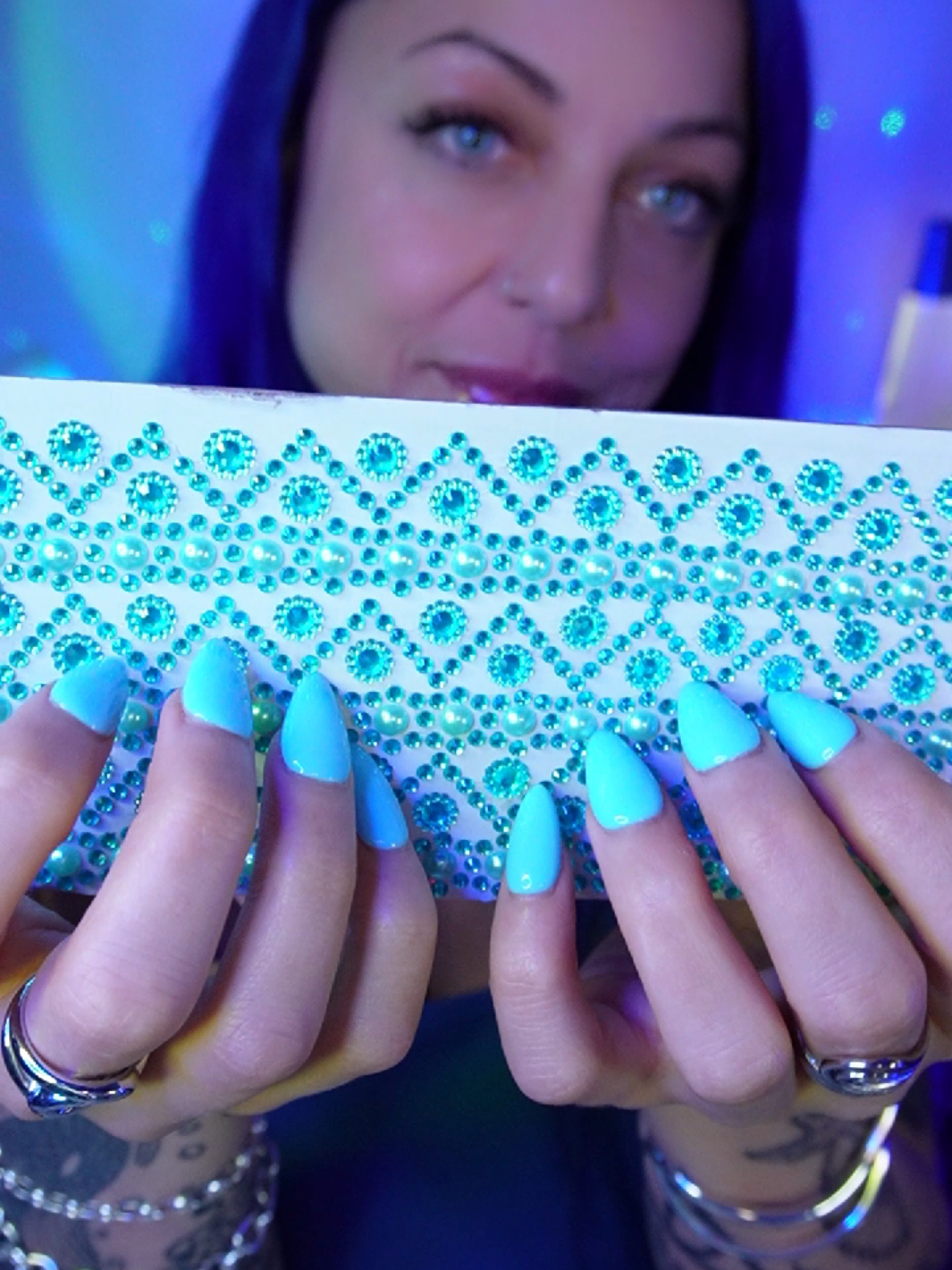 💙✨💎 #asmr #asmrsounds #asmrvideo #diyasmr 