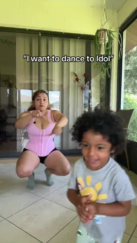 She’s the best dancer #kpop #kpopdemonhunters #toddlermom #fyp #xyzabc 