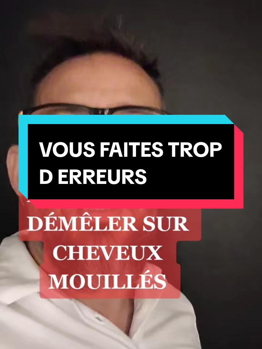 VOYS FAITES TROP D ERREURS..😉 #coiffure #conseil #cheveux #coiffeur 