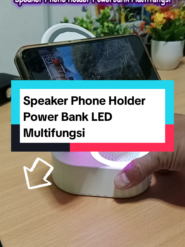 Speaker Phone Holder Power Bank LED Multifungsi #speakerphoneholder #speakerphoneholderpowerbank #speakerholderpowerbank #speakermultifungsi #modalkontendoang 