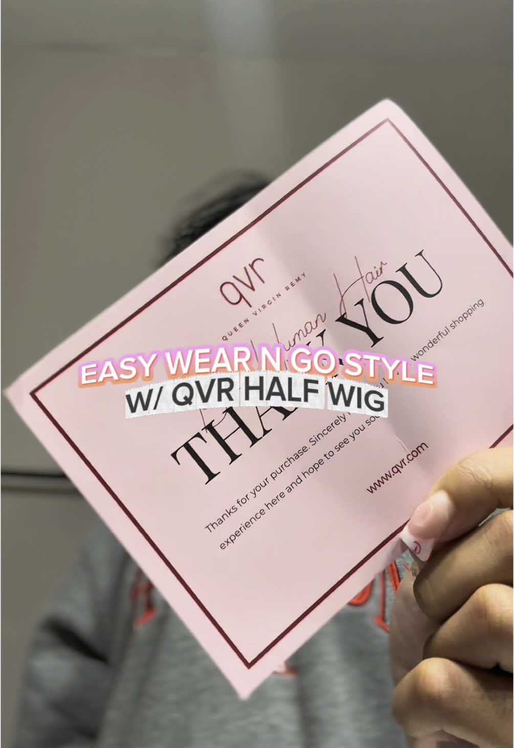 Easiest and fastest Wear n go style using @qvr hair 18” half wig for my lazy or school girlies  ik this will come in so much clutch. Treat ya self to an easy hairdo🙂‍↕️