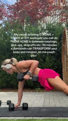 For you 👌🏽🔗 to dumbbell workouts FREE week to get you started in bio #dumbbellworkout #workoutplan 