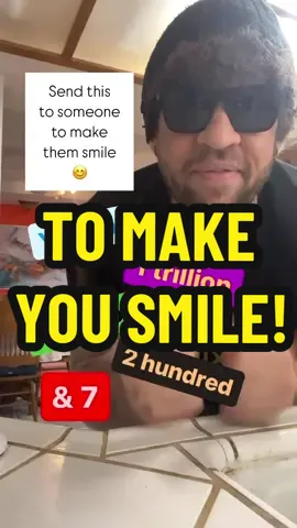 ✨Send this to someone✨😊 . . . #guywiththehair #smile #fyp #family #friends 