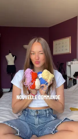 Nouvelle commande de bonnet en crochet 🌞 #summercrochet #order #crochetforsale #crochet #handcraft 