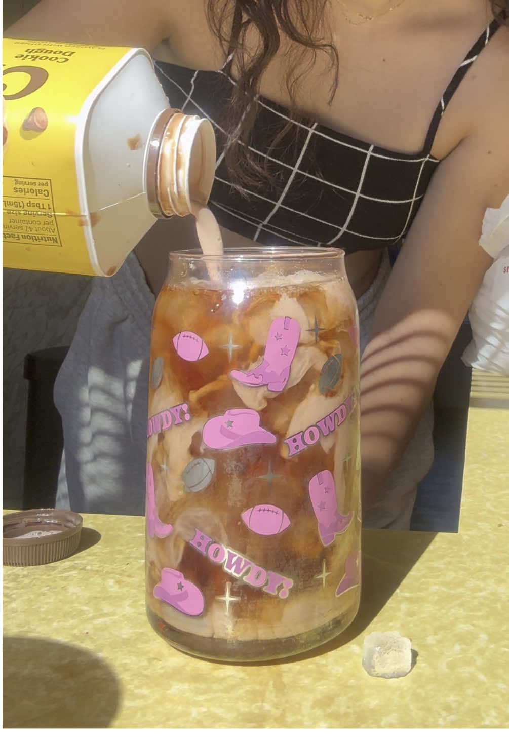 I didn’t even mean to do ASMR #drinksbyrem #fyp #edit #coffee #icedtea 