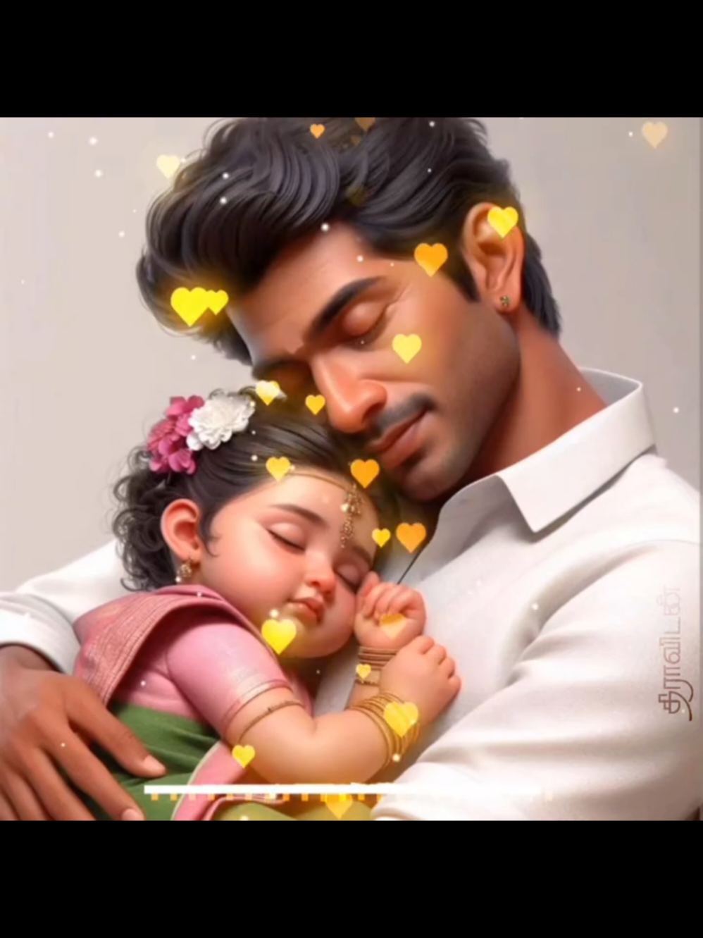 #daddylittleprincess❤️❤️  @jagenvaithenasamy 