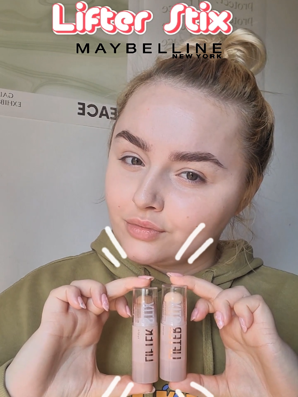 Le duo teint Lifter Stix en teinte 05 et 45 de chez @Maybelline France 🫶🩷 le duo  qui te permet de faire ton teint parfaitement et de façon abordable ! #maybellinelifterstix #maybellinefrance #lifterstix #fonddeteintstick #bronzerstick  produit offert via tiktokshop 