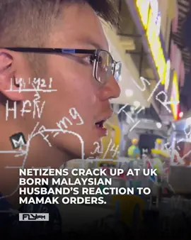 His reaction to Malaysians ordering at mamak… 🥪 Source: CQ #FlyFMNumber1 #funny 