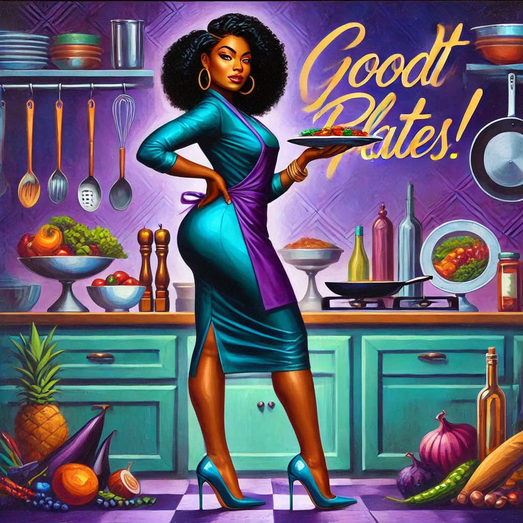 Yes indeed!💋 #KisstheCookinHeels #CookingWithKTCIH #ComeOnInThisKitchen #NowThatsAPlate #PlatedwithPurpose #GoodTPlates #SeasonedandSassy #DivineDiningWithDior #KTCIHnConversations 