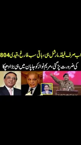 Ab sirf Field Marshall hi baki sub farig, Qaidi804 ki zrorat par gai, Maryam ko Japan main jhatka #news #news #breakingnews #fyp 