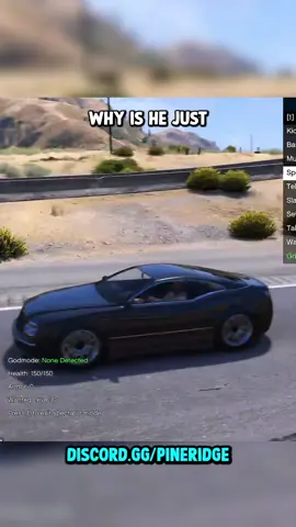 corrupt staff member in GTA rp... join up, we're looking for better staff than me 😭 (discord.gg/pineridge) #gta5 #gta #gtarp #gta5rp #fivem 