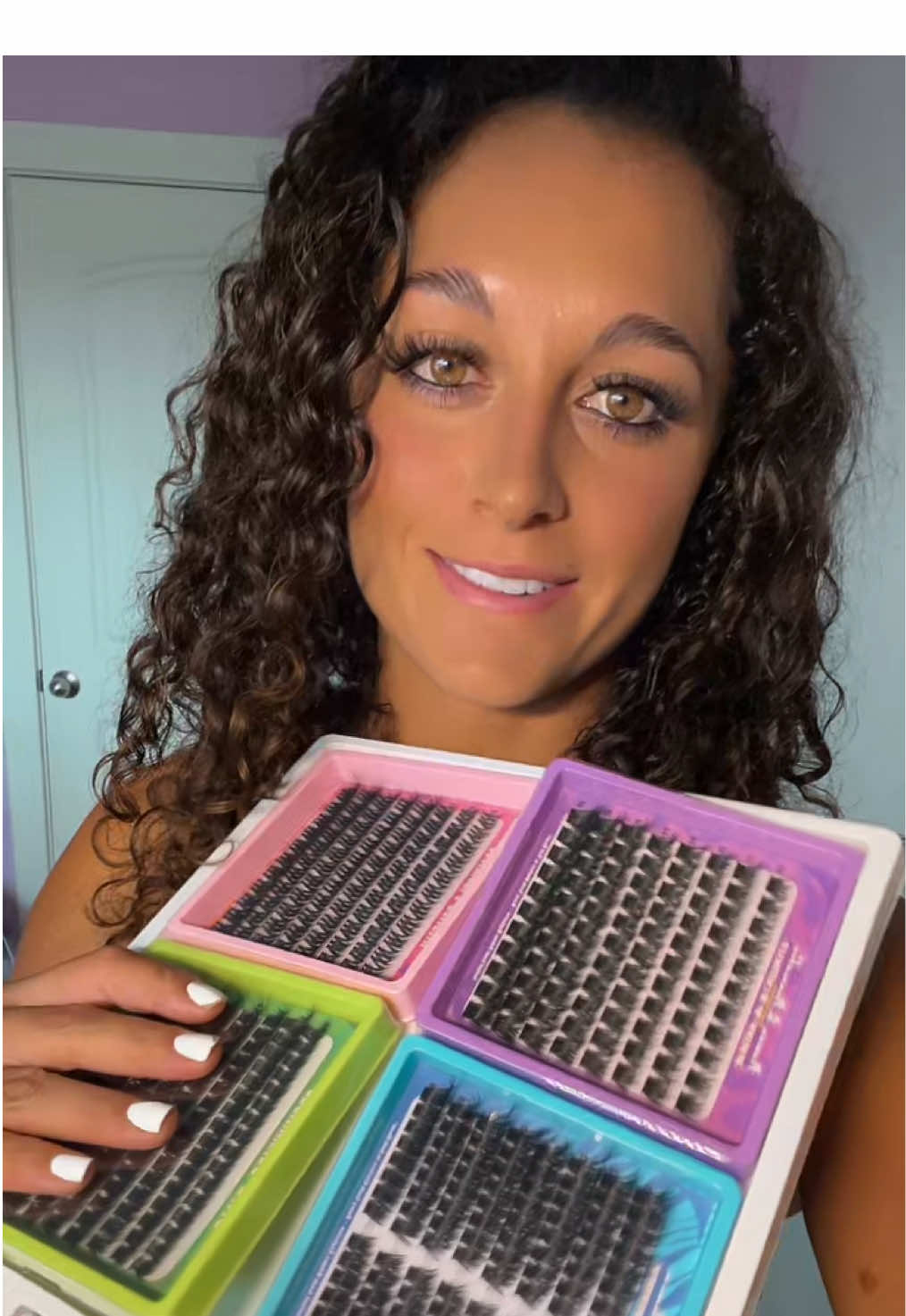 Love these!!! #tiktokshop #lashclusters #hohadbrlashes #MomsofTikTok 
