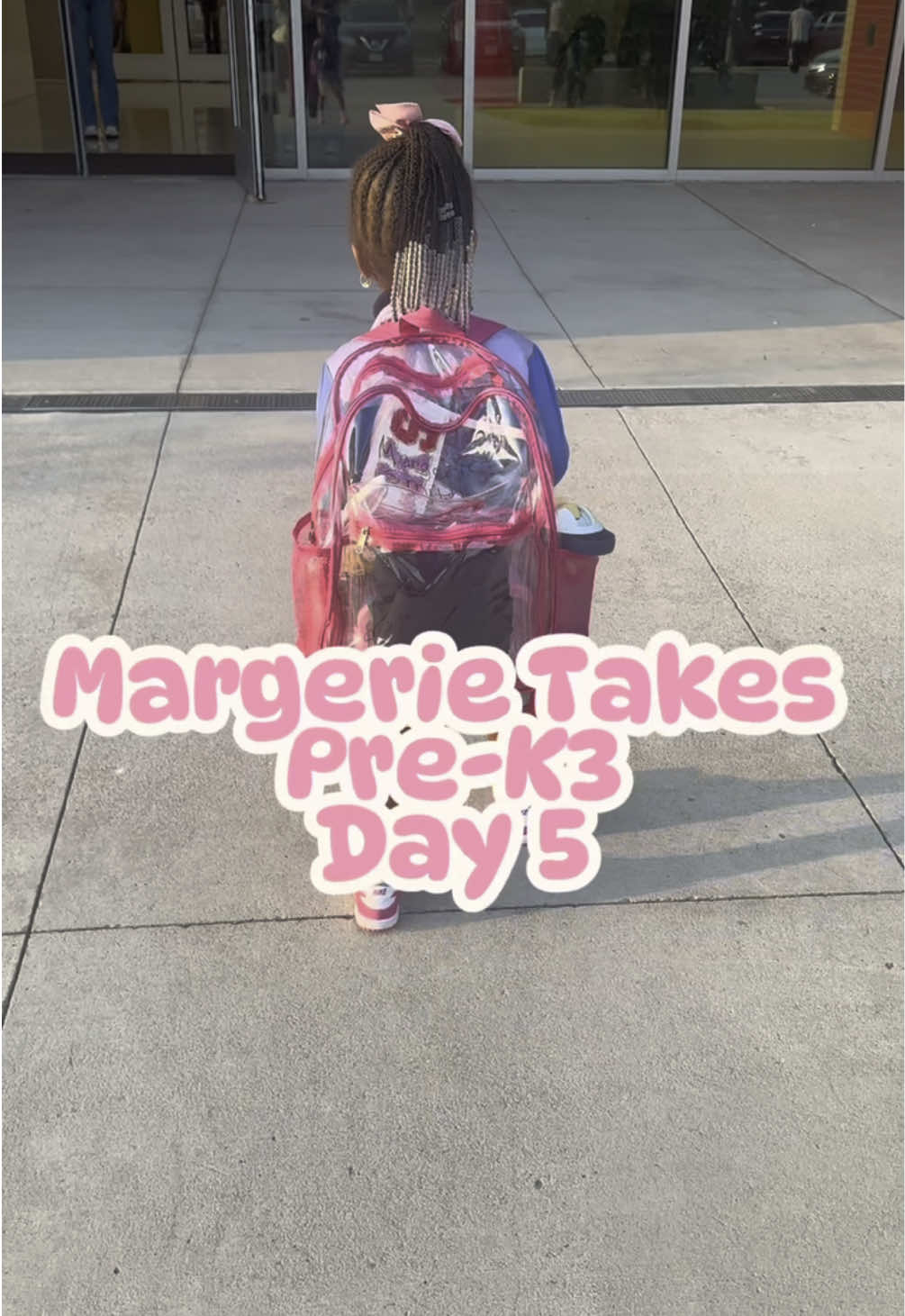 Day 5 and my girl is already finding her little rhythm 💛 Proud mama moment watching her grow each day.  #MargerieTakesPreK3 #PreK3Journey #MomLife #ProudMom #SchoolDays #ToddlerChronicles #LittleLearner #MommyAndMe #GrowingUp #FirstSchoolYear 