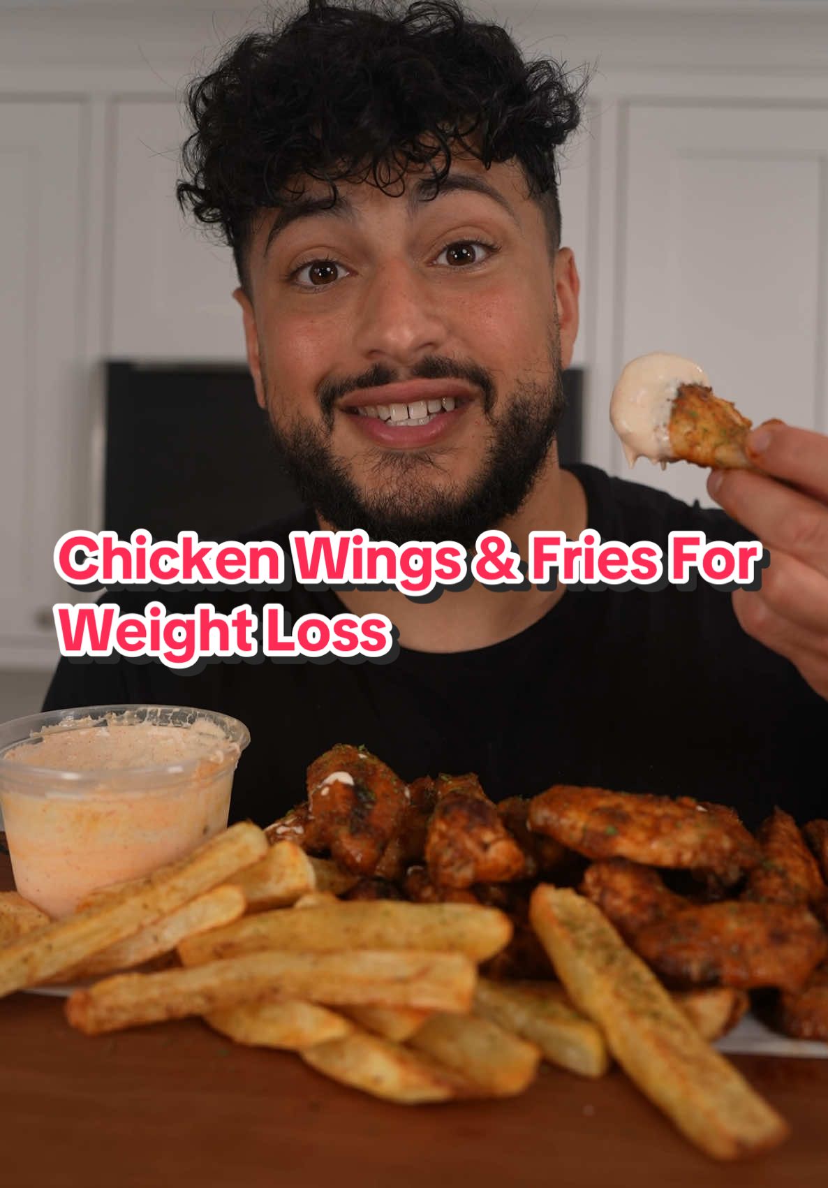 Chicken Wings & Fries For Weight Loss 😮‍💨