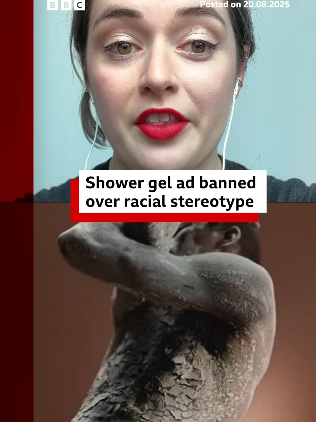 The brand said it made products for all skin types and the use of different models was to show a 