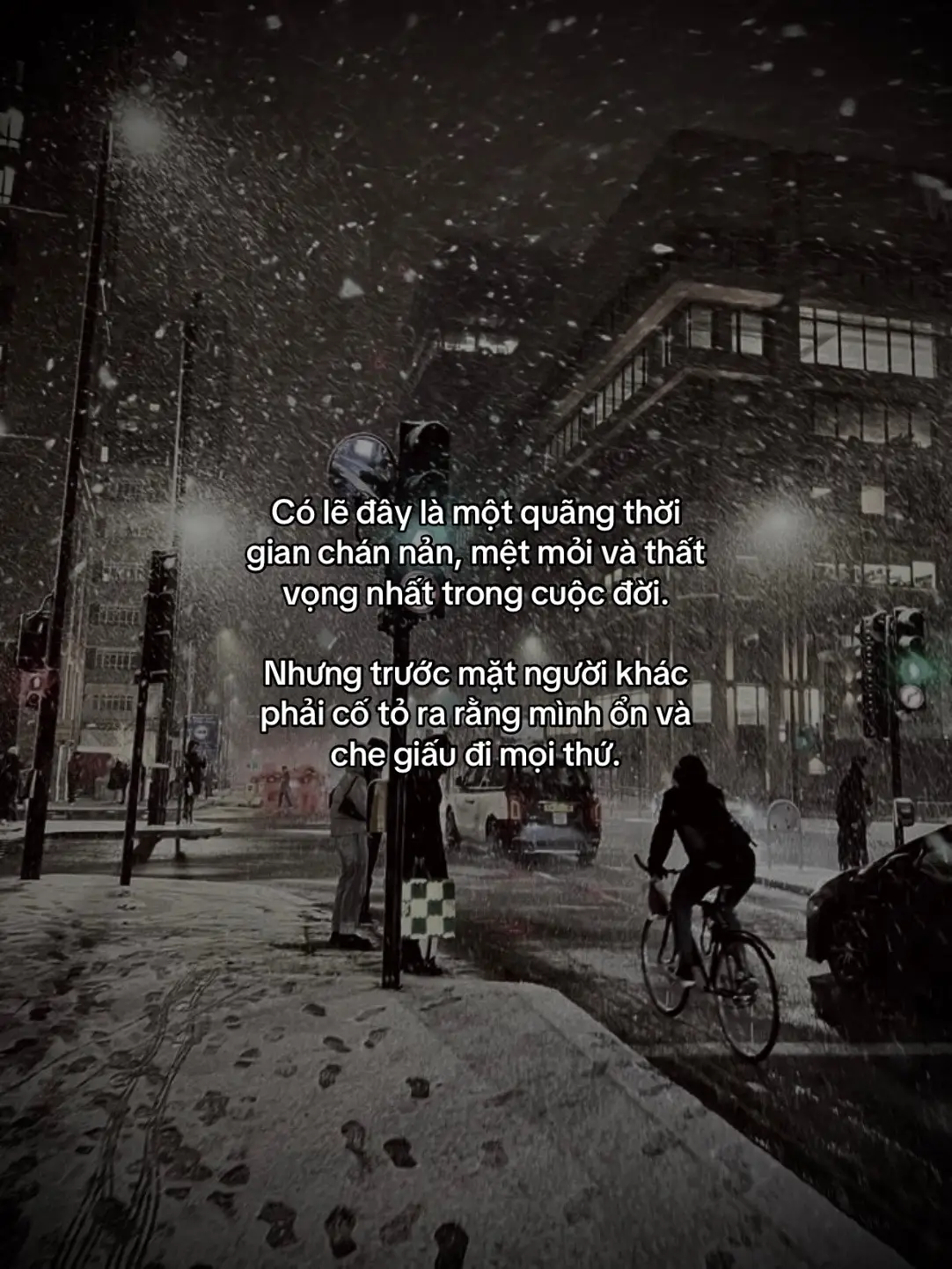 Có lẽ đây là một quãng thời gian chán nản, mệt mỏi và thất vọng nhất trong cuộc đời.  Nhưng trước mặt người khác phải cố tỏ ra rằng mình ổn và che giấu đi mọi thứ.#viralvideo #top1xuhuongtiktok 