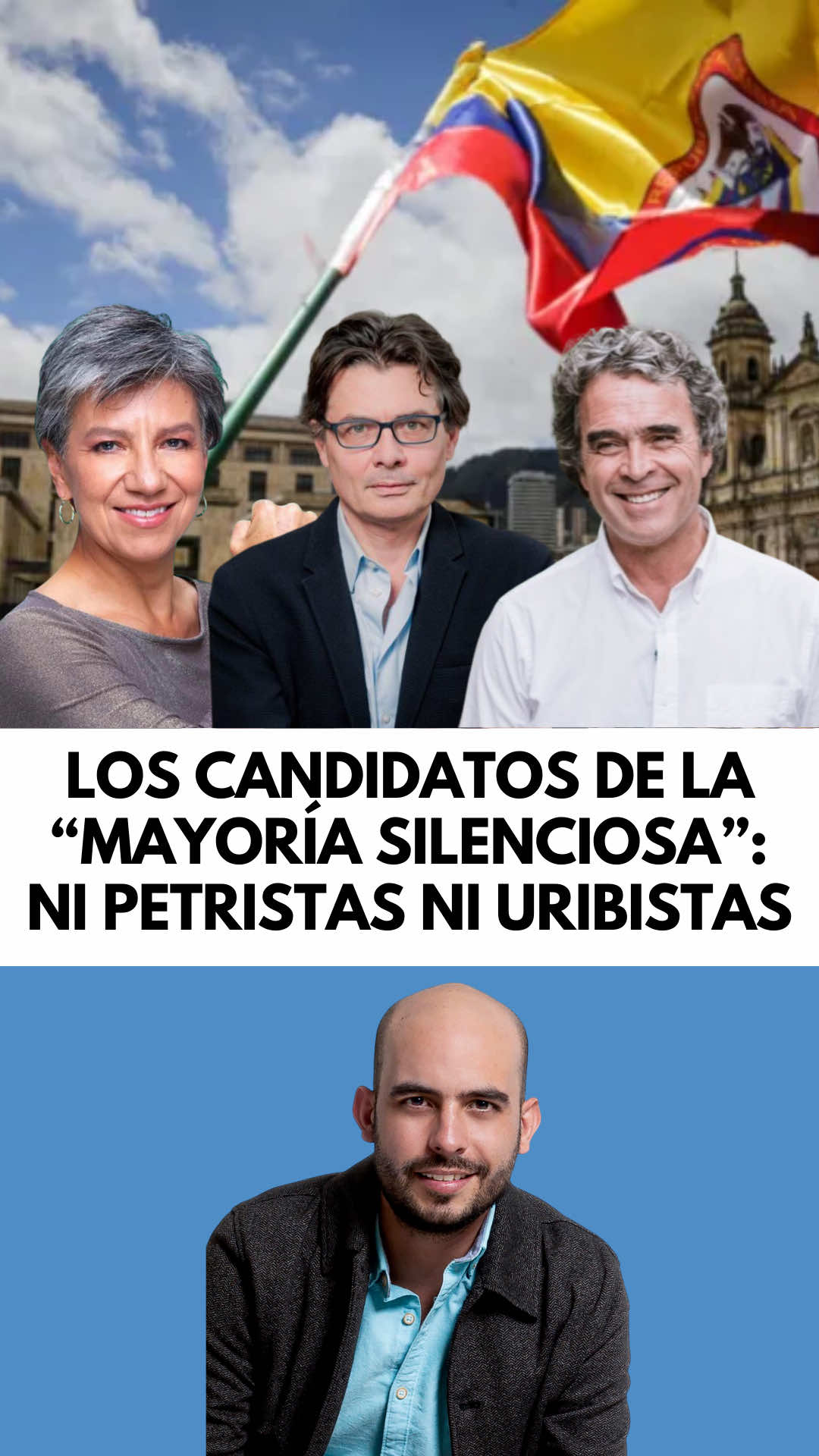 ¿Ustedes creen que en Colombia hay una mayoría silenciosa que no está ni con el petrismo ni con el uribismo y quiere una tercera opción para el 2026? Eso es lo que creen muchos y lo que dicen los datos. ¿Pero quién sería el candidato presidencial que logre representar ese sector? En la larga lista de precandidatos que hay en Colombia, solo clasificarían cinco para representar a esta mayoría silenciosa, que no estarían ni con Petro ni con Uribe. ¿Quiénes son? #política #Colombia #candidatos #presidencia #elecciones 