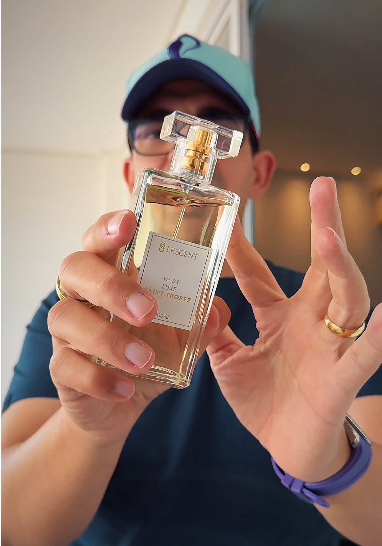 Perfume Deo Colônia Lescent N21 LUXE SAINT-TROPEZ 100ml Masculino